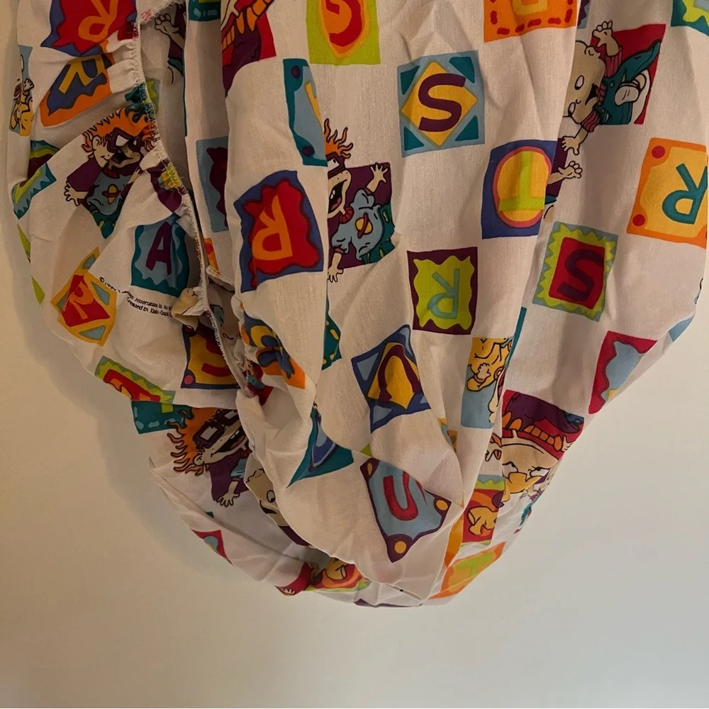 Rugrats Vintage 3 Piece Twin Sheet Set